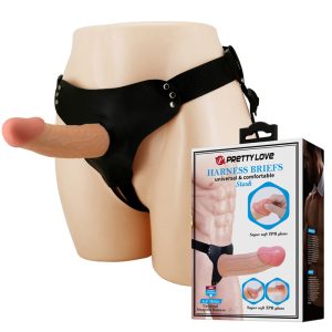 Arnés hueco con Consolador Realista 18 cm