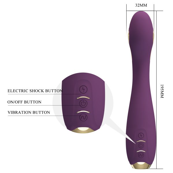 Vibrador "Héctor" con Electric Shock - Imagen 4