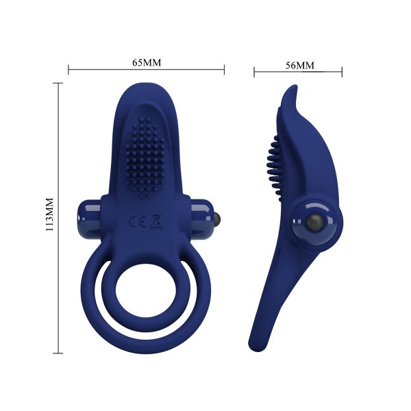 Anillo Vibrador Tipo Lengua - Imagen 4