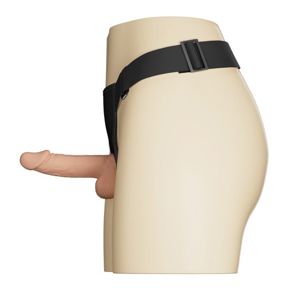 Arnés Vibrador Realista con Testículos de 20 cm - Imagen 7