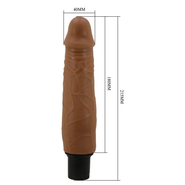Vibrador Piel Deslizante de 21cm "Waldorf" - Imagen 5