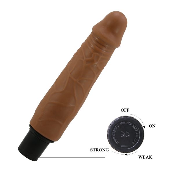 Vibrador Piel Deslizante de 21cm "Waldorf" - Imagen 4