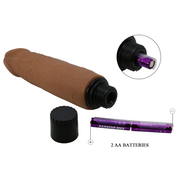 Vibrador Piel Deslizante de 21cm "Waldorf" - Imagen 3