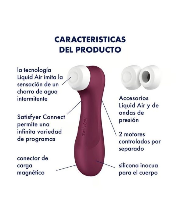 Satisfyer Pro 2 Generation 3 App Vino - Imagen 2