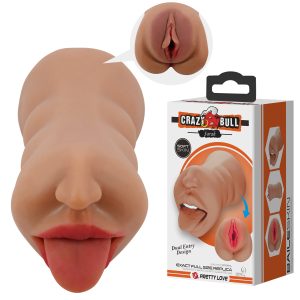 Masturbador Doble Bucal y Vaginal "Sarah"