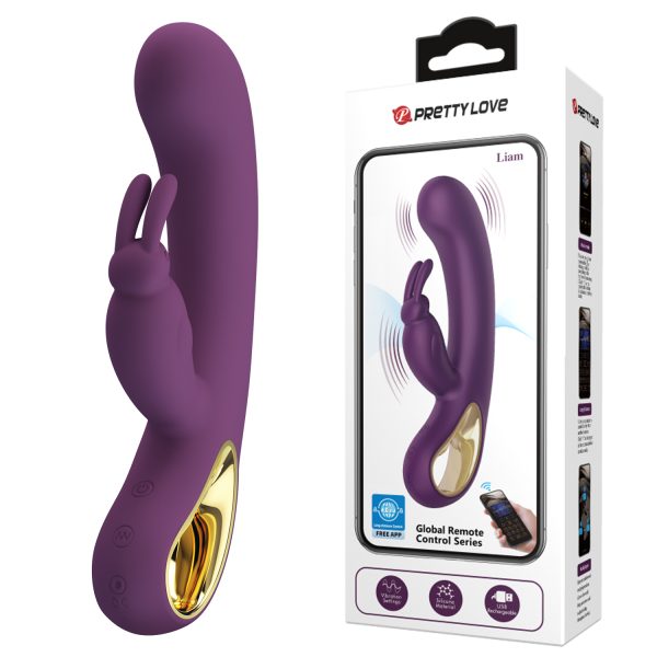 Vibrador Conejo Recargable "Liam"