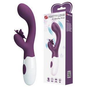 Vibrador Estimulador de Punto G y Clítoris "Butterfly Kiss"