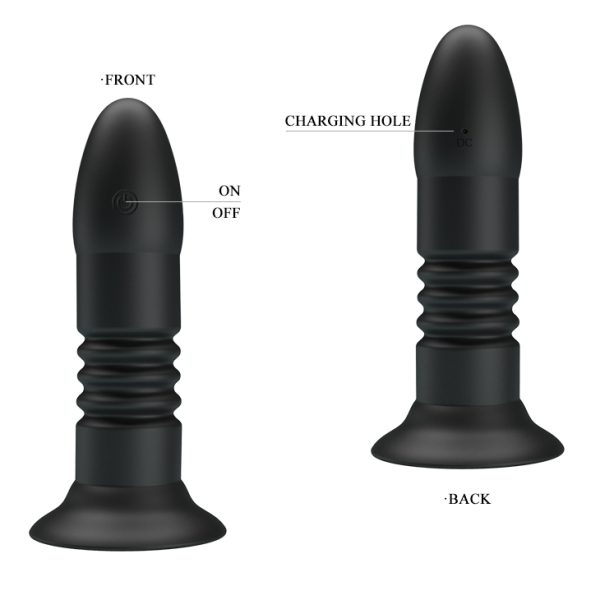 Vibrador Inalámbrico Anal con Movimiento - Imagen 6