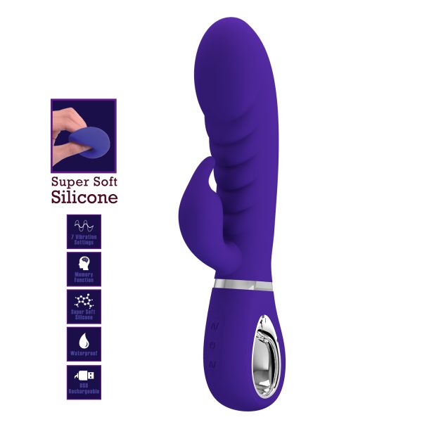 Vibrador Conejo Recargable “Prescott” - Imagen 2