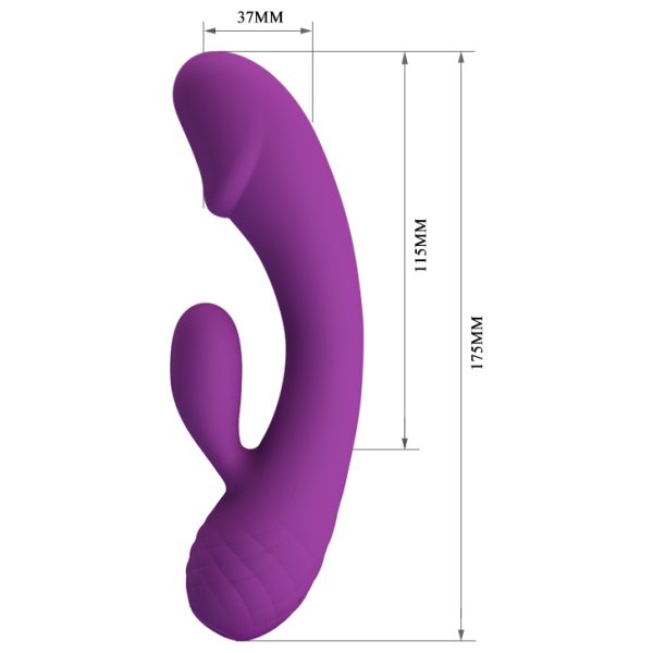 Vibrador Conejo Recargable "Doreen" - Imagen 4