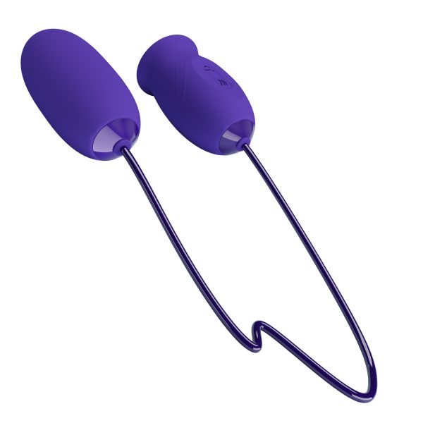 Huevo Vibrador con Estimulador de Clítoris Tipo Lengua - Imagen 5
