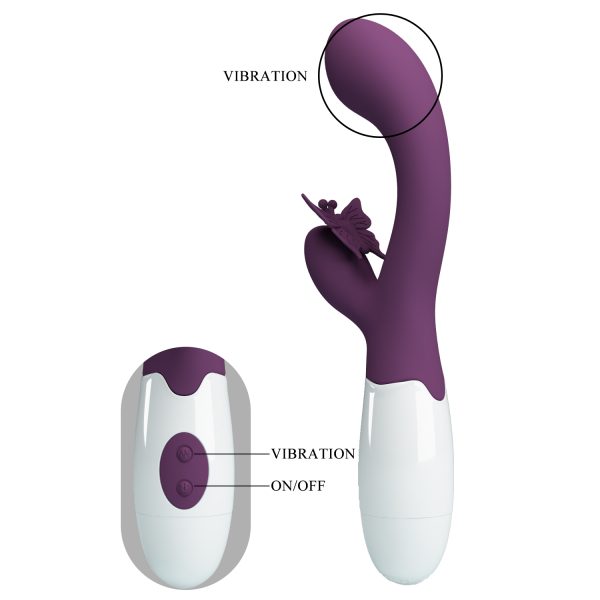 Vibrador Estimulador de Punto G y Clítoris "Butterfly Kiss" - Imagen 5
