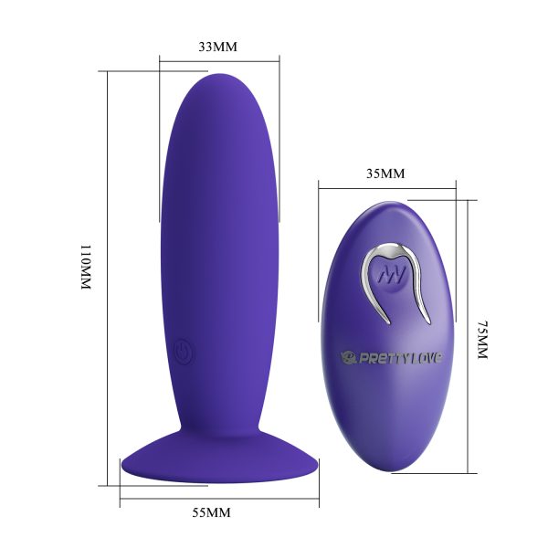 Plug Vibrador Inalámbrico Anal - Imagen 5
