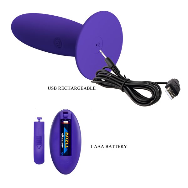 Plug Vibrador Inalámbrico Anal - Imagen 3