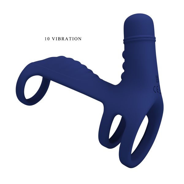 Anillo Vibrador con Estimulador de Clítoris - Imagen 5