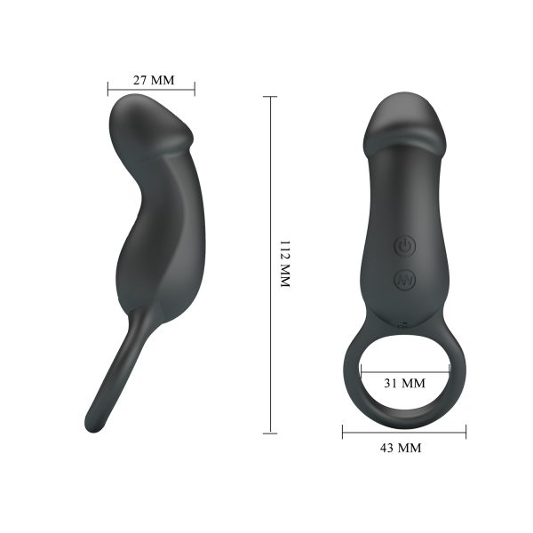 Anillo Vibrador Recargable ”Trae” - Imagen 5
