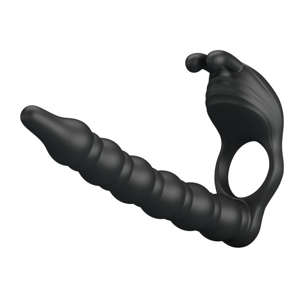 Anillo Vibrador Doble Penetración con estimulación de Clítoris - Imagen 9