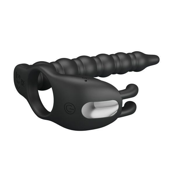 Anillo Vibrador Doble Penetración con estimulación de Clítoris - Imagen 6