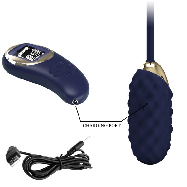 Vibrador Inalámbrico con Control LED "Vivian" - Imagen 3