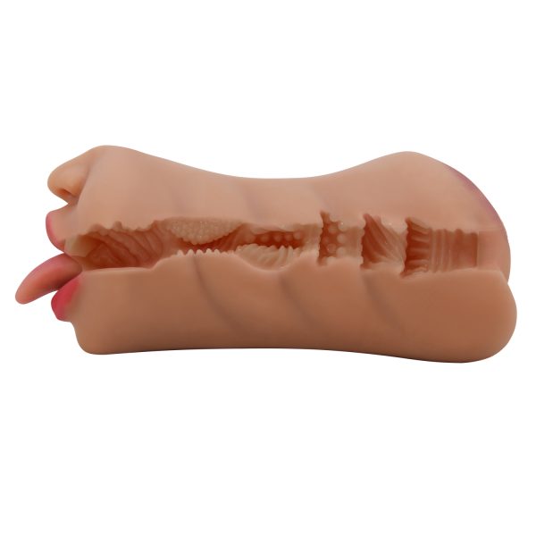 Masturbador Doble Bucal y Vaginal "Sarah" - Imagen 8