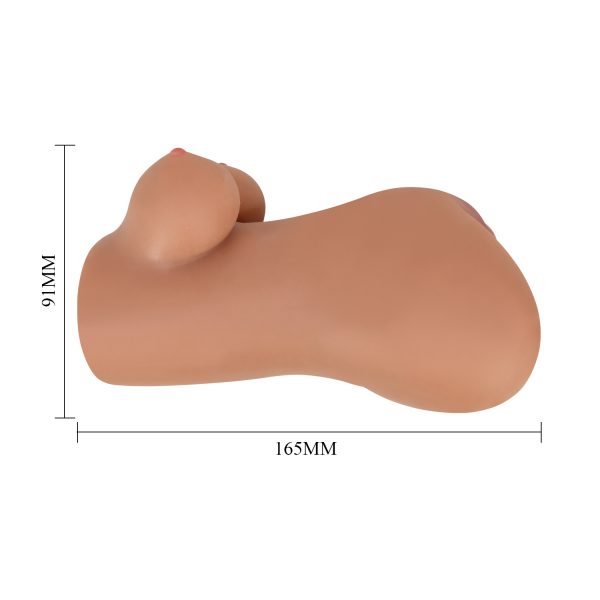 Masturbador Doble Vaginal y Anal "Hannah" - Imagen 3