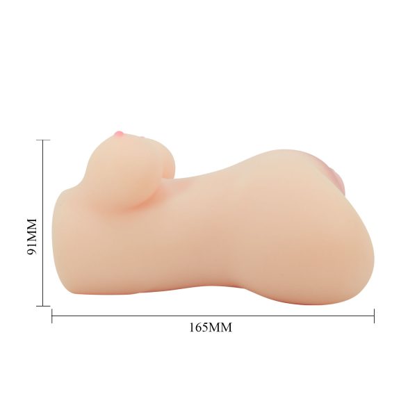 Masturbador Doble Vaginal y Anal "Hannah" - Imagen 9