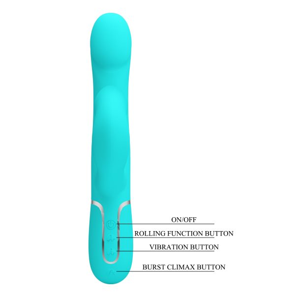 Vibrador Conejo con Perlas Giratorias "Falin" - Imagen 3