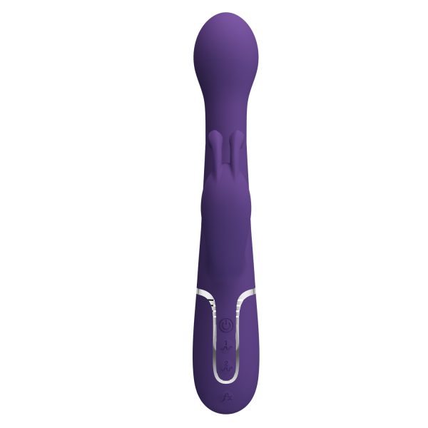 Vibrador Conejo Autopenetrable con Perlas Giratorias "Dejon" - Imagen 9