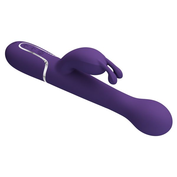Vibrador Conejo Autopenetrable con Perlas Giratorias "Dejon" - Imagen 8