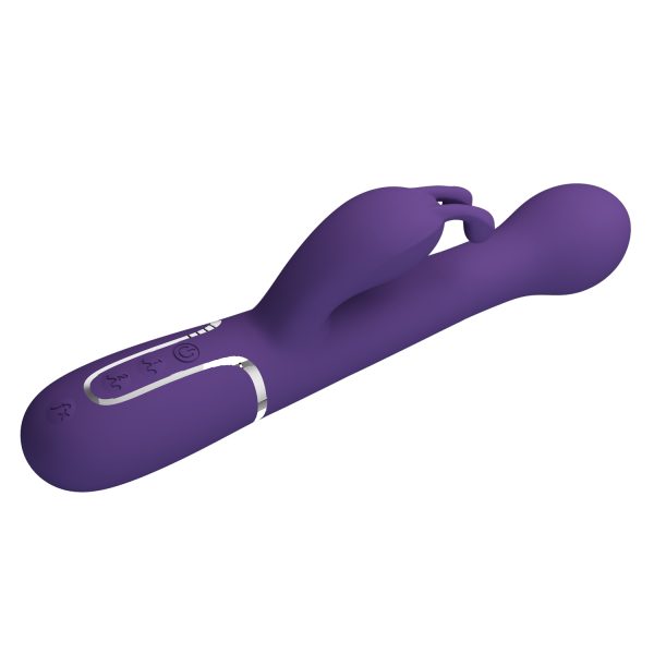 Vibrador Conejo Autopenetrable con Perlas Giratorias "Dejon" - Imagen 7