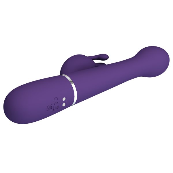 Vibrador Conejo Autopenetrable con Perlas Giratorias "Dejon" - Imagen 6
