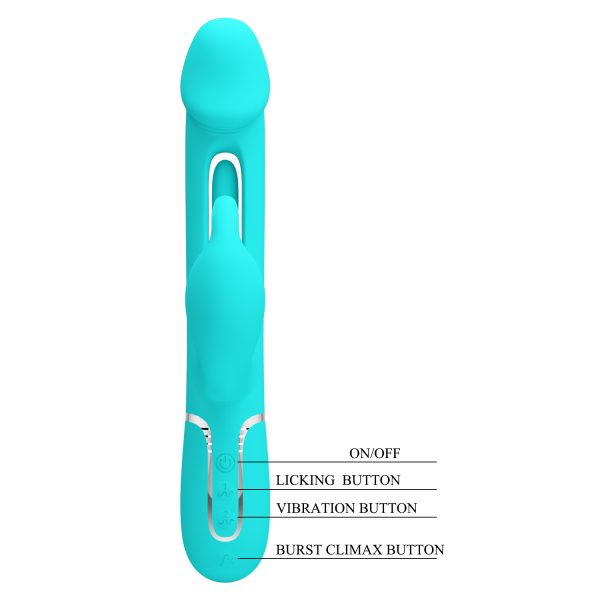 Vibrador Conejo con Estimulador de Punto G "Kampas" - Imagen 4