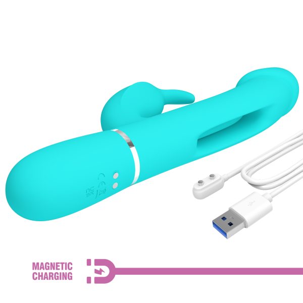 Vibrador Conejo con Estimulador de Punto G "Kampas" - Imagen 3