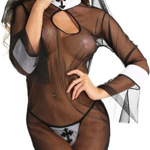 Disfraz Monja Sexy Negro