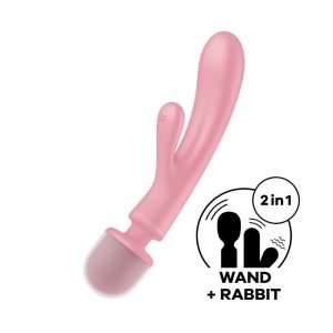 Satisfyer Triple Lover Rosa