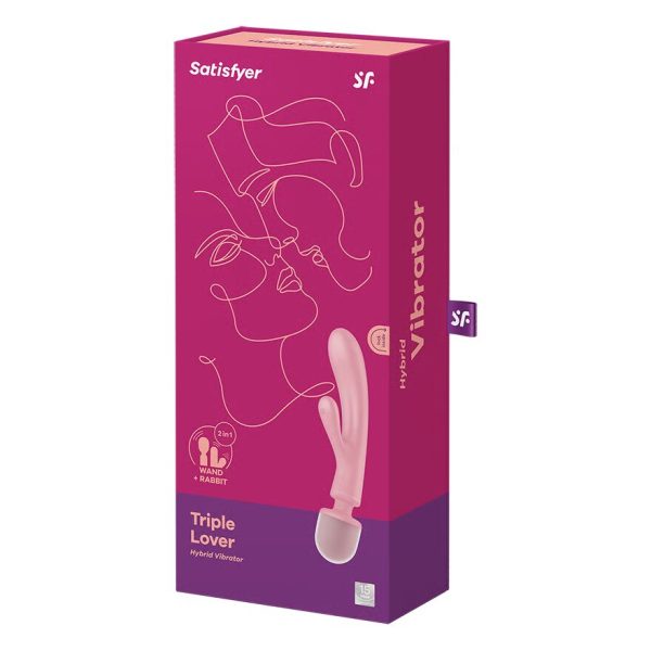 Satisfyer Triple Lover Rosa - Imagen 3