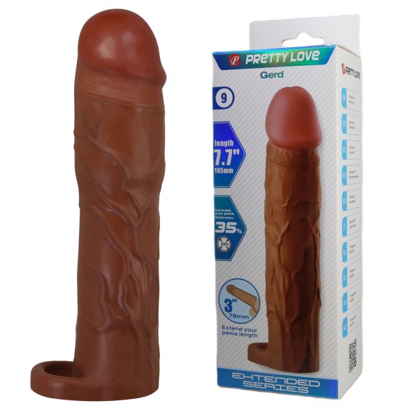 Extensión de 20 cm "Gerd" Café