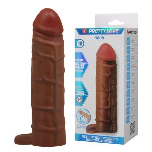 Extensión de 15 cm "Kaile" Café