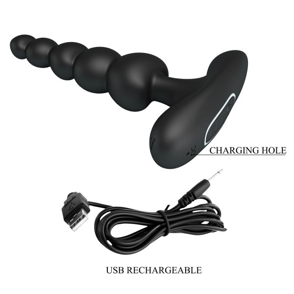 Vibrador Dilatador Anal Recargable 12cm "Korban" - Imagen 10