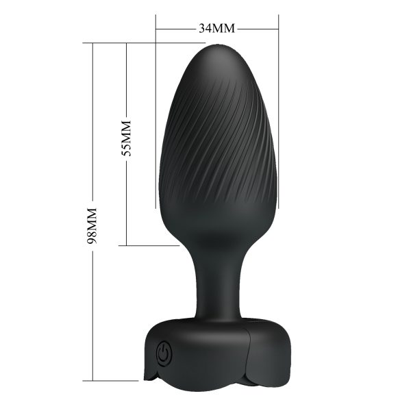 Plug Anal con Luz de 10cm "Osborn" - Imagen 6