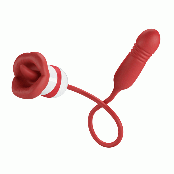 Vibrador Simulador de Sexo Oral con Estimulador de punto G "Ashlynn" - Imagen 2
