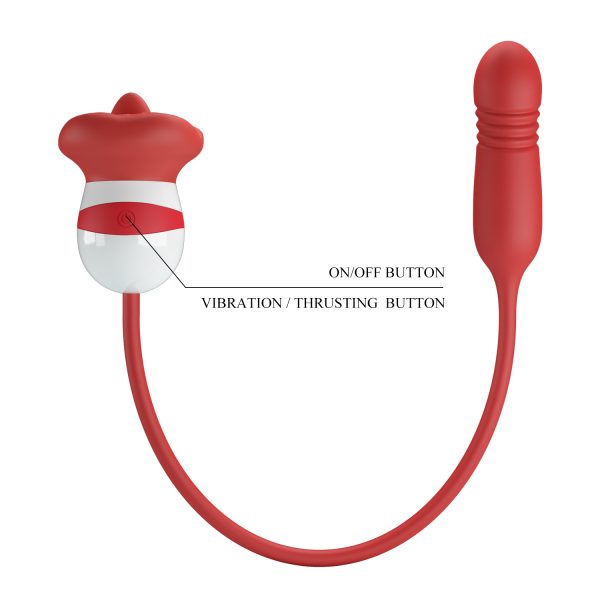 Vibrador Simulador de Sexo Oral con Estimulador de punto G "Ashlynn" - Imagen 7