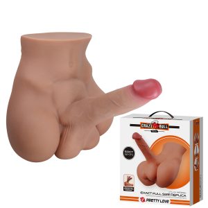 Consolador Medio Cuerpo con Penetración Anal "Rhyne"