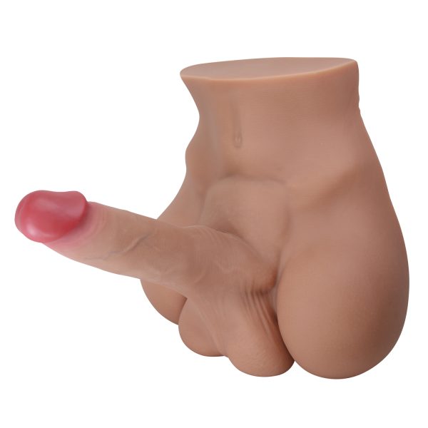 Consolador Medio Cuerpo con Penetración Anal "Rhyne" - Imagen 7