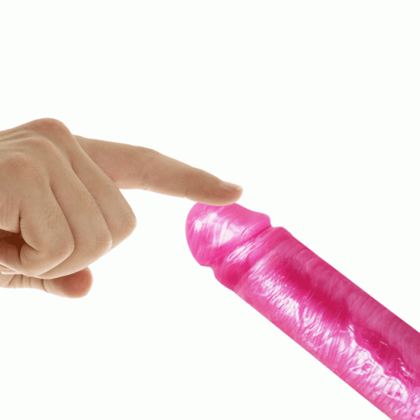 Consolador Realista con Testículos 28cm Jelly - Imagen 5