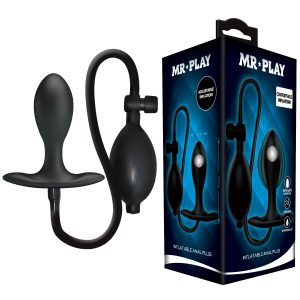 Dilatador Anal Inflable con Pesa Vibratoria