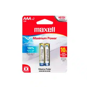Pilas Maxell AAA x2