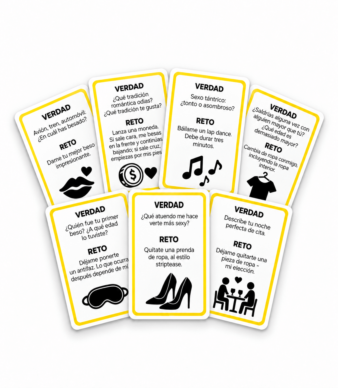 Cartas Verdad o Reto para Parejas by Poplife Games - Imagen 3